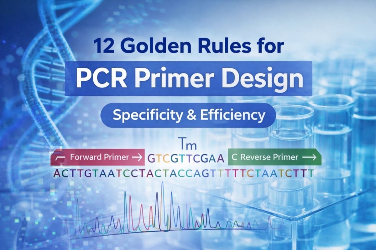 12 Golden Rules for PCR Primer Design