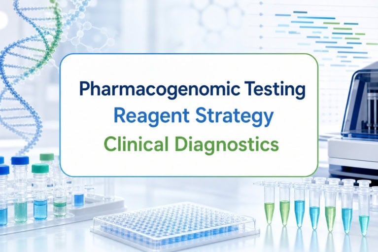pharmacogenomic testing reagent strategy clinical diagnostics cover