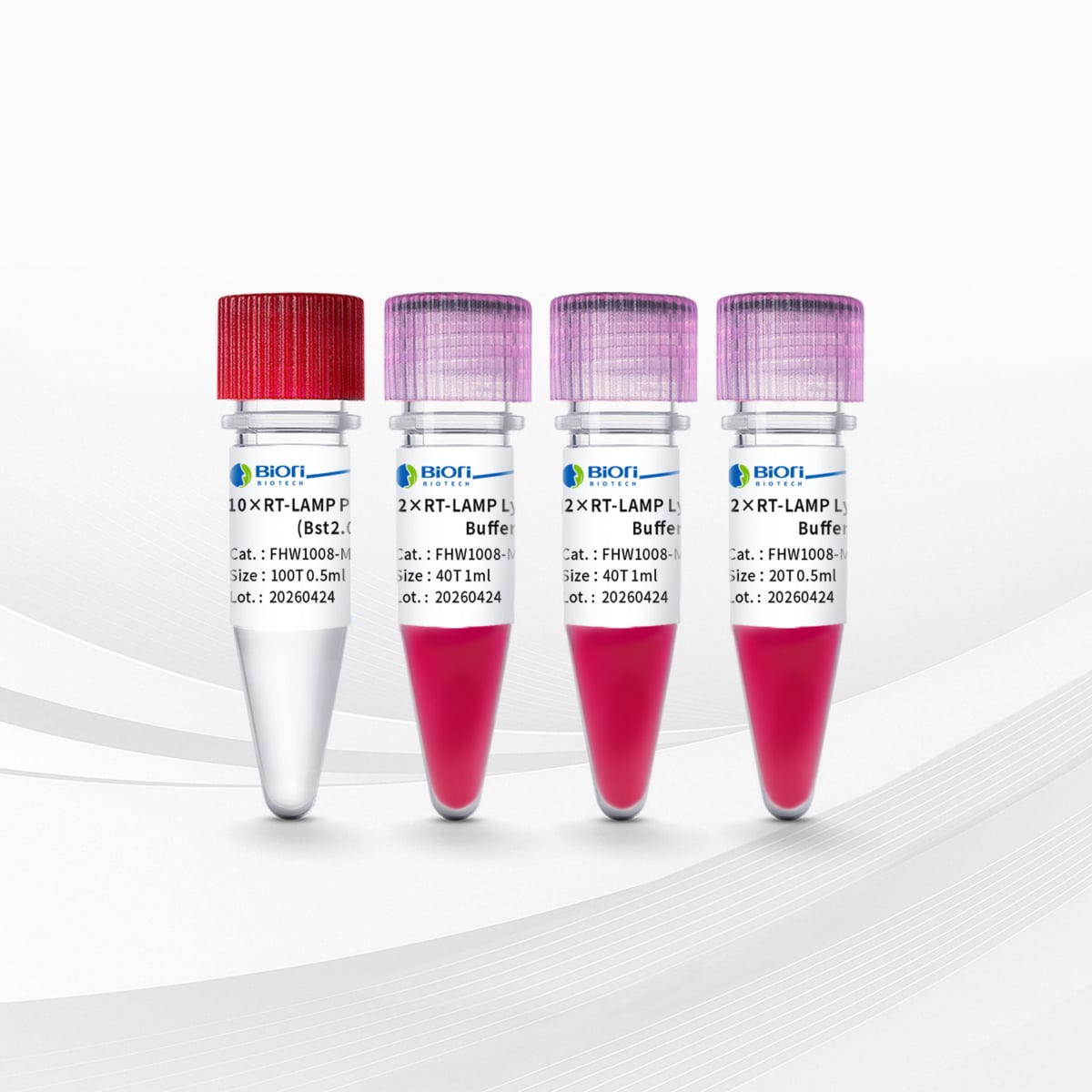 AcuGenix™ Lyo-Ready Hot Start Colorimetric RT-LAMP Master Mix (Red-to-Yellow)-V2