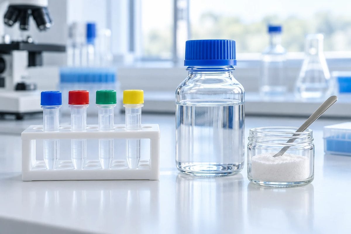 Nucleotide tubes, dNTP bottle and lyophilization protectant powder