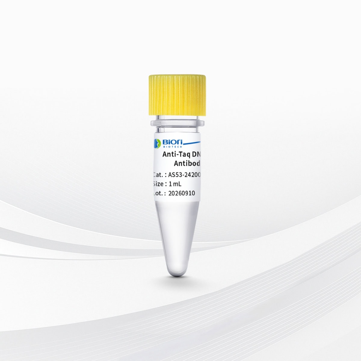 Anti-Taq DNA Polymerase Antibody (242001), AS53-242001, 4 mg (1 mL) vial